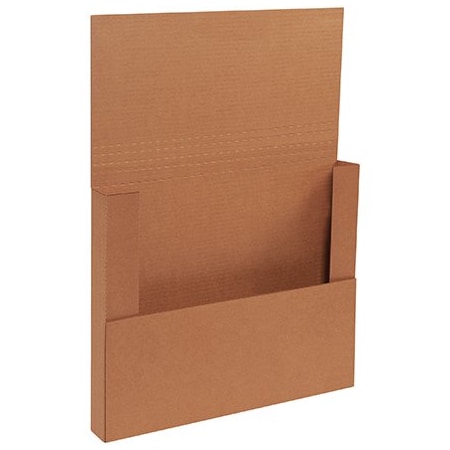 Bsc Preferred 17 1/8 x 14 1/8 x 2 Kraft Easy-Fold Mailers, 50PK BUY00018790